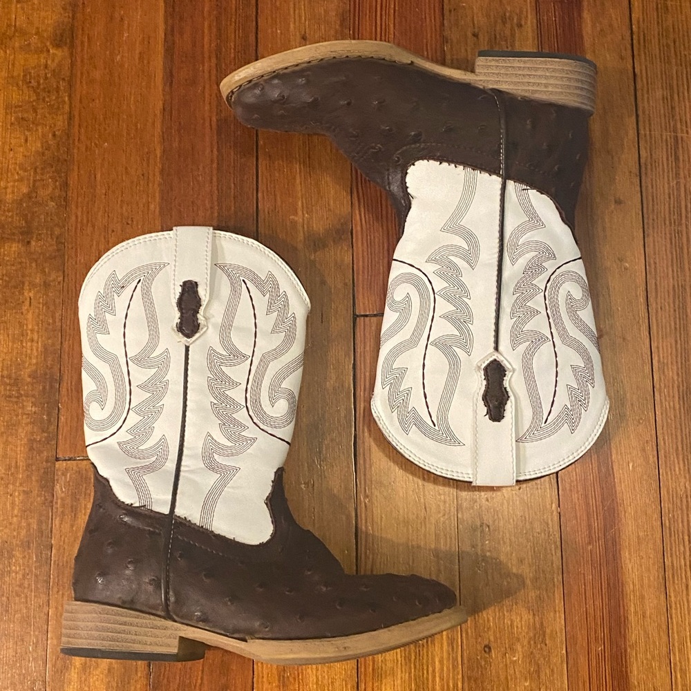 Little boys Roper boots